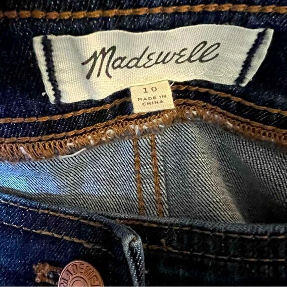 Madewell Stretch Denim Mini Jean Skirt - Picture 5 of 5